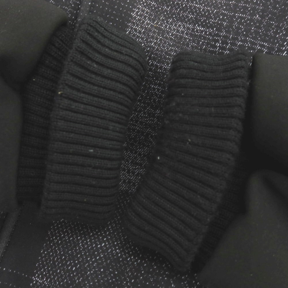 【中古】メッサジェリエ MESSAGERIE ストレッチ ポリエステル チェック スタジャン ブラック【 48 】【 状態ランクC 】【 メンズ 】