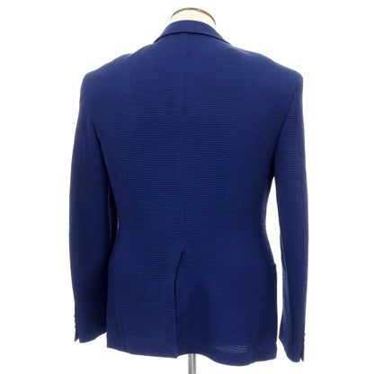 【中古】トネッロ TONELLO ウール ワッフル 2B カジュアルジャケット ネイビー【サイズ50】【 状態ランクD 】【 メンズ 】