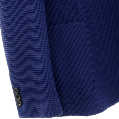 【中古】トネッロ TONELLO ウール ワッフル 2B カジュアルジャケット ネイビー【サイズ50】【 状態ランクD 】【 メンズ 】