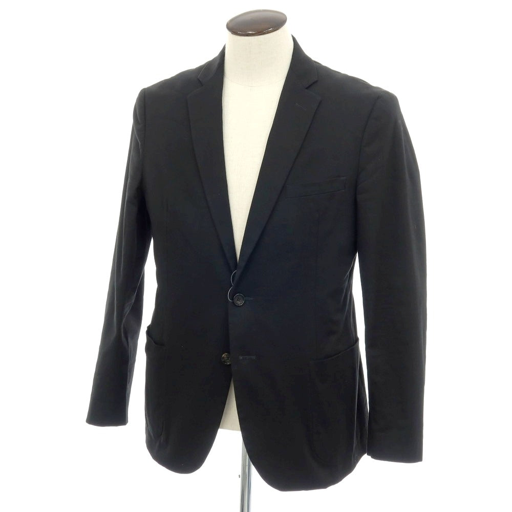 【中古】トネッロ TONELLO ストレッチ コットン 2B カジュアルジャケット ブラック【サイズ50】【 状態ランクC 】【 メンズ 】[DPD]