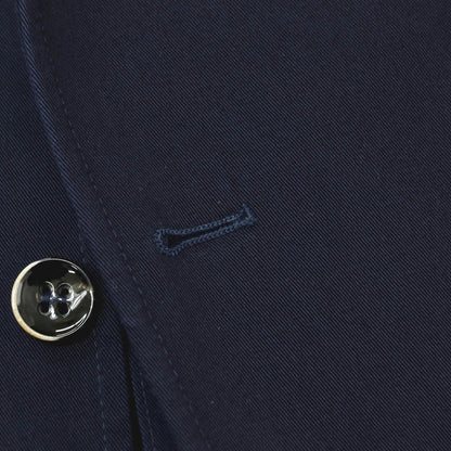 【中古】パオロ ペコラ PAOLO PECORA ストレッチ コットン 2B カジュアルジャケット ネイビー【サイズ50】【 状態ランクC 】【 メンズ 】