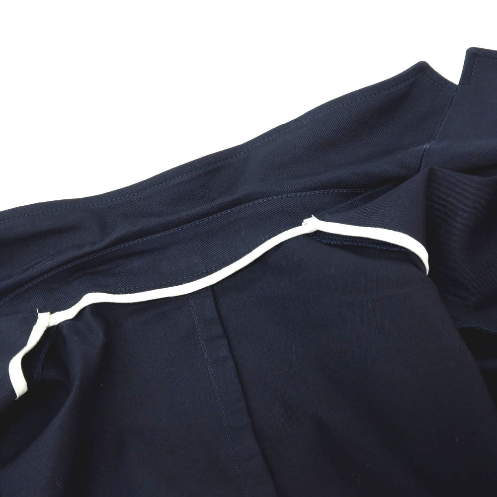 【中古】パオロ ペコラ PAOLO PECORA ストレッチ コットン 2B カジュアルジャケット ネイビー【サイズ50】【 状態ランクC 】【 メンズ 】