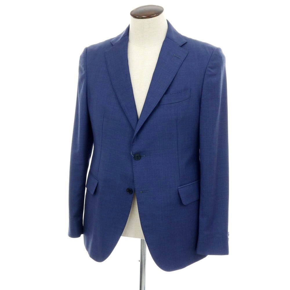【中古】フガート FUGATO ウール 2B テーラードジャケット ライトネイビー【サイズ50】【 状態ランクC 】【 メンズ 】