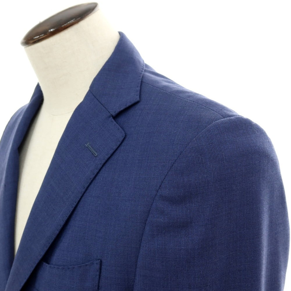 【中古】フガート FUGATO ウール 2B テーラードジャケット ライトネイビー【サイズ50】【 状態ランクC 】【 メンズ 】