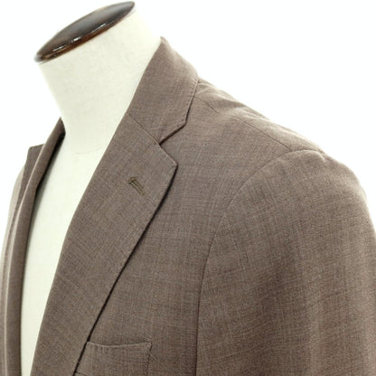 【中古】イレブンティ eleventy ストレッチ ポリエステルウール 2B テーラードジャケット アッシュブラウン【サイズ50】【 状態ランクC 】【 メンズ 】