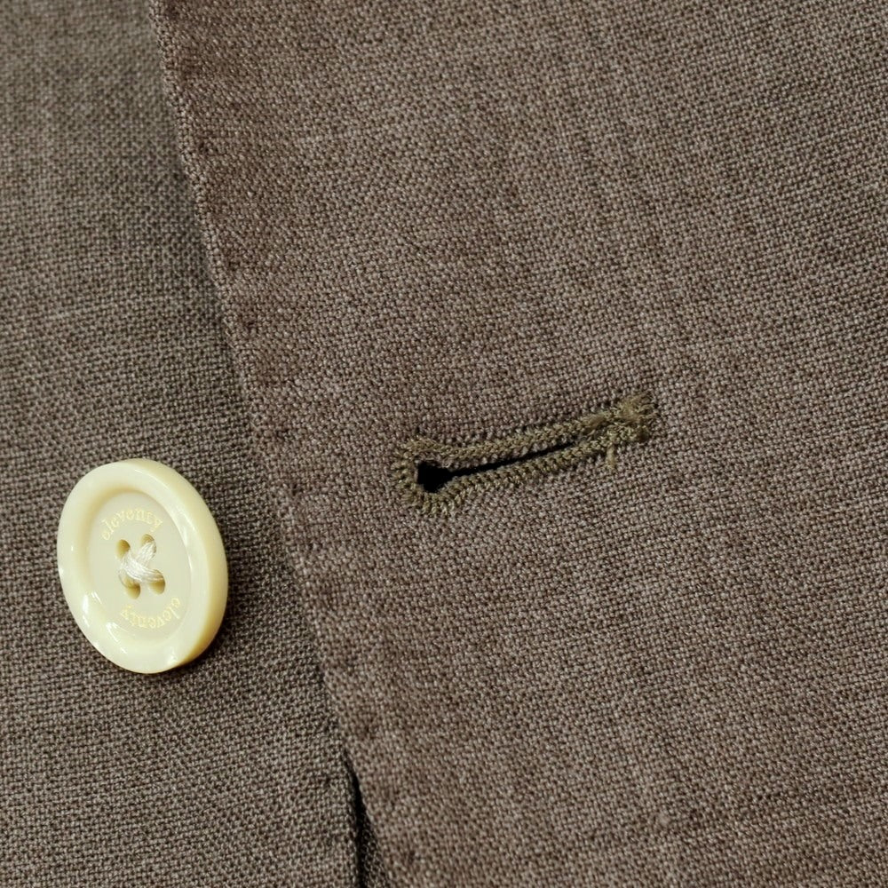 【中古】イレブンティ eleventy ストレッチ ポリエステルウール 2B テーラードジャケット アッシュブラウン【サイズ50】【 状態ランクC 】【 メンズ 】