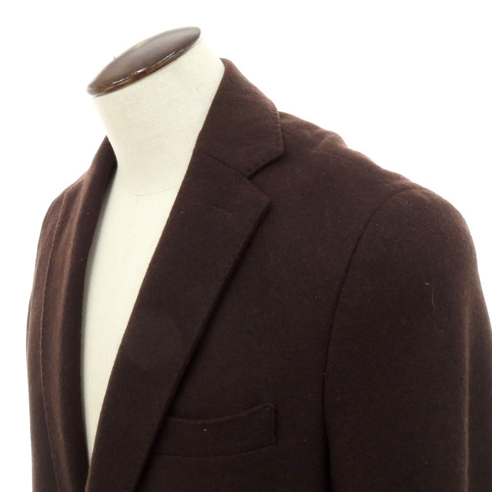 【中古】イレブンティ eleventy ウールナイロン テーラードジャケット ダークブラウン【 52 】【 状態ランクB 】【 メンズ 】