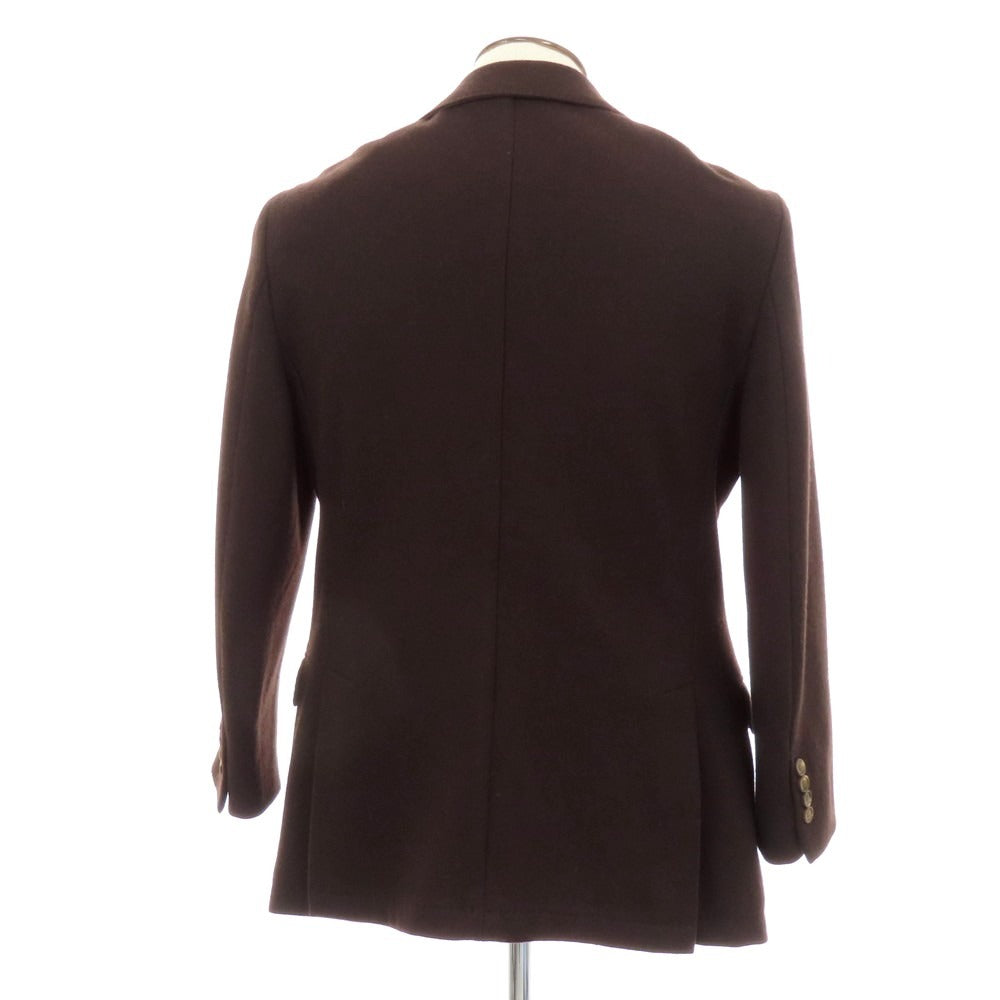 【中古】イレブンティ eleventy ウールナイロン テーラードジャケット ダークブラウン【 52 】【 状態ランクB 】【 メンズ 】