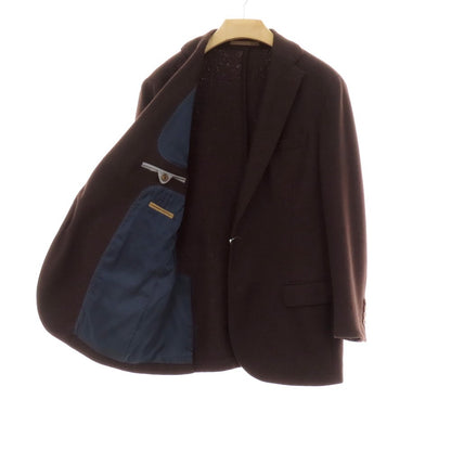 【中古】イレブンティ eleventy ウールナイロン テーラードジャケット ダークブラウン【 52 】【 状態ランクB 】【 メンズ 】