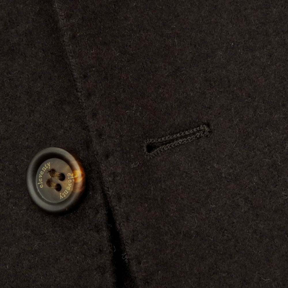 【中古】イレブンティ eleventy ウールナイロン テーラードジャケット ダークブラウン【 52 】【 状態ランクB 】【 メンズ 】