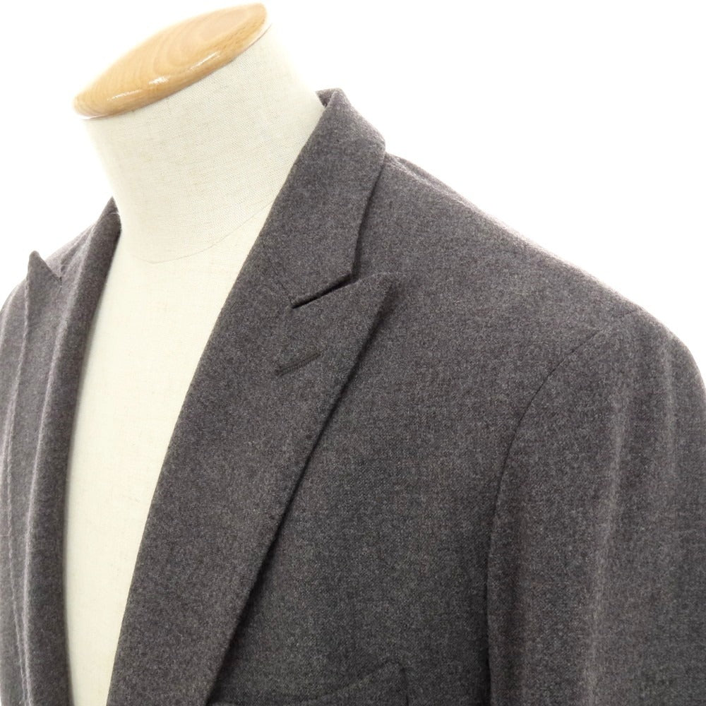 【中古】イレブンティ eleventy ウール テーラードジャケット グレー【 表記なし(S位) 】【 状態ランクB 】【 メンズ 】