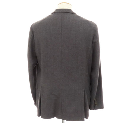 【中古】イレブンティ eleventy ウール テーラードジャケット グレー【 表記なし(S位) 】【 状態ランクB 】【 メンズ 】