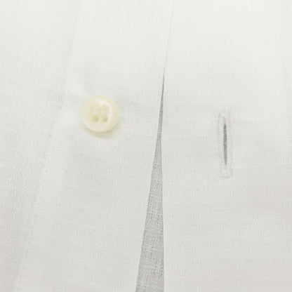 【中古】ギローバー GUY ROVER ジャカードコットン ワイドカラー ドレスシャツ ホワイト【 41 】【 状態ランクC 】【 メンズ 】