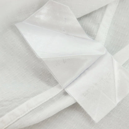 【中古】ギローバー GUY ROVER ジャカードコットン ワイドカラー ドレスシャツ ホワイト【 41 】【 状態ランクC 】【 メンズ 】