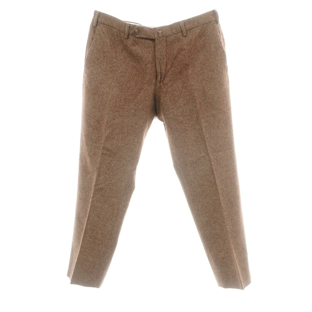 【中古】インコテックス INCOTEX ウール カジュアルスラックスパンツ ブラウン【 50 】【 状態ランクC 】【 メンズ 】