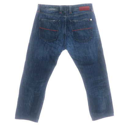 【中古】トラマロッサ Tramarossa コットン デニムパンツ ジーンズ ネイビー【 34 】【 状態ランクC 】【 メンズ 】