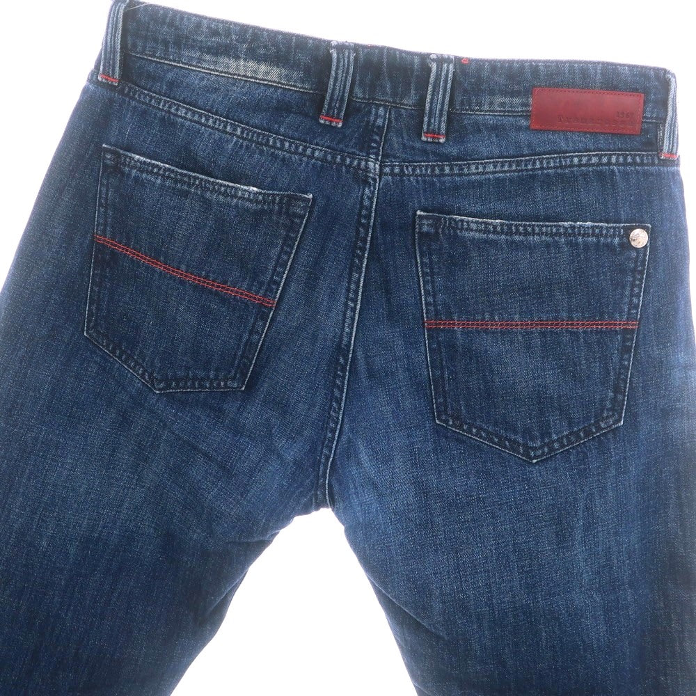 【中古】トラマロッサ Tramarossa コットン デニムパンツ ジーンズ ネイビー【 34 】【 状態ランクC 】【 メンズ 】