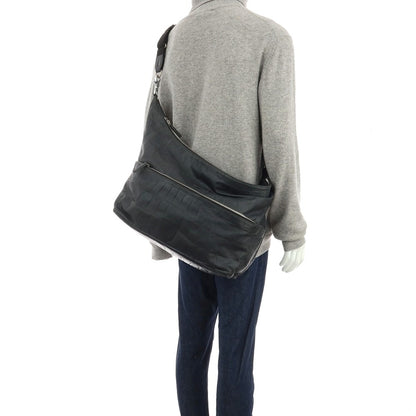【中古】ダニエルアンドボブ Daniel &amp; Bob レザー ショルダーバッグ ブラック【 状態ランクC 】【 メンズ 】