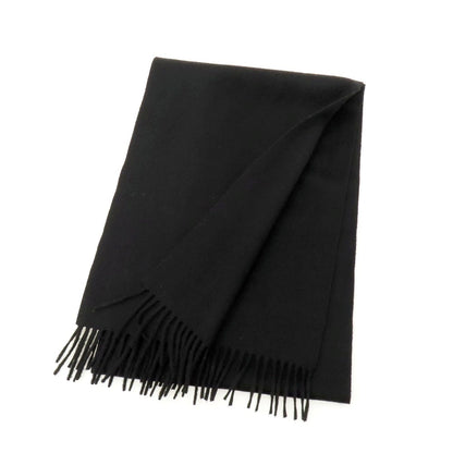 【中古】コロンボ COLOMBO カシミヤ マフラー ブラック【 状態ランクB 】【 メンズ 】