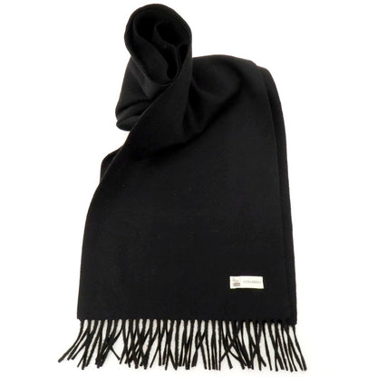 【中古】コロンボ COLOMBO カシミヤ マフラー ブラック【 状態ランクB 】【 メンズ 】