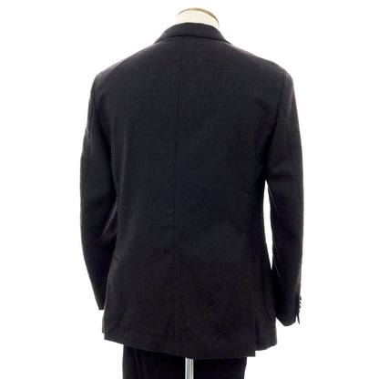 【中古】ラルディーニ LARDINI ストレッチウール 3つボタンスーツ チャコールグレー【 48 】【 状態ランクA 】【 メンズ 】