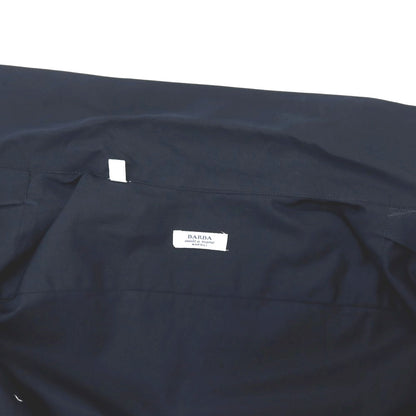 【中古】バルバ BARBA コットン オープンカラー 半袖シャツ ネイビー【サイズ41】【 状態ランクA 】【 メンズ 】