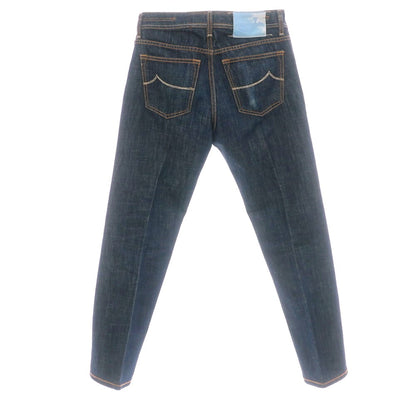 【中古】ヤコブコーエン JACOB COHEN J623 コットン デニムパンツ ジーンズ ネイビー【 30 】【 状態ランクC 】【 メンズ 】