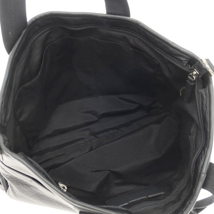 【中古】コーチ COACH レザー トートバッグ ブラック【 状態ランクC 】【 メンズ 】