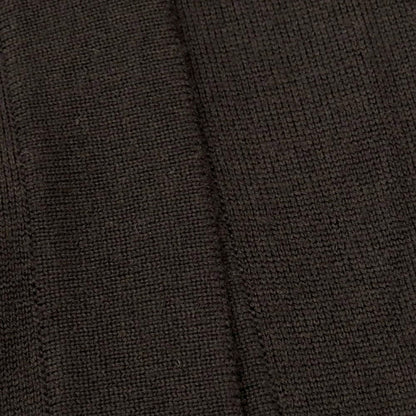 【中古】グランサッソ GRAN SASSO ハイゲージ ウール カーディガン ダークブラウン【 46 】【 状態ランクA 】【 メンズ 】