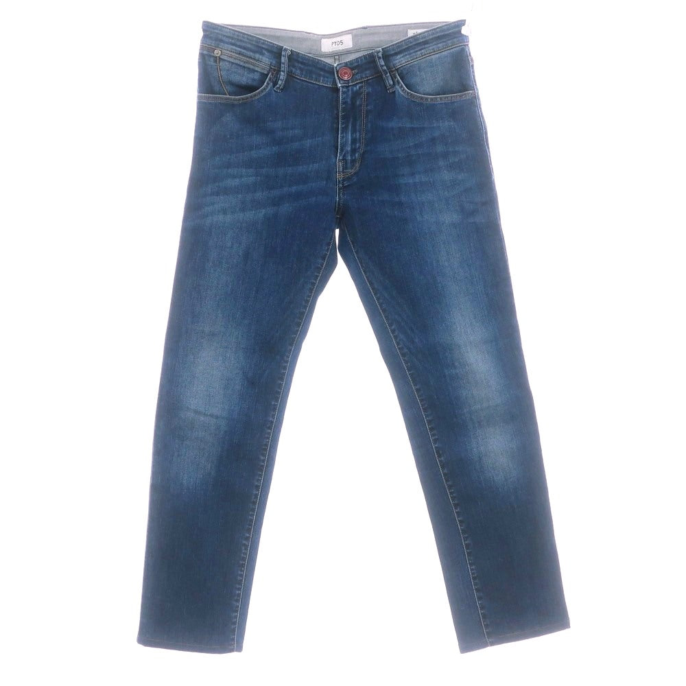 【中古】ピーティーゼロチンクエ PT05 SWING ストレッチ コットンリヨセルポリエステル デニムパンツ ジーンズ ネイビー【サイズ29】【 状態ランクB 】【 メンズ 】[CPD]