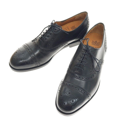 【中古】【未使用】コールハーン COLE HAAN セミブローグ ドレスシューズ ブラック【 7 1/2 】【 状態ランクS 】【 メンズ 】