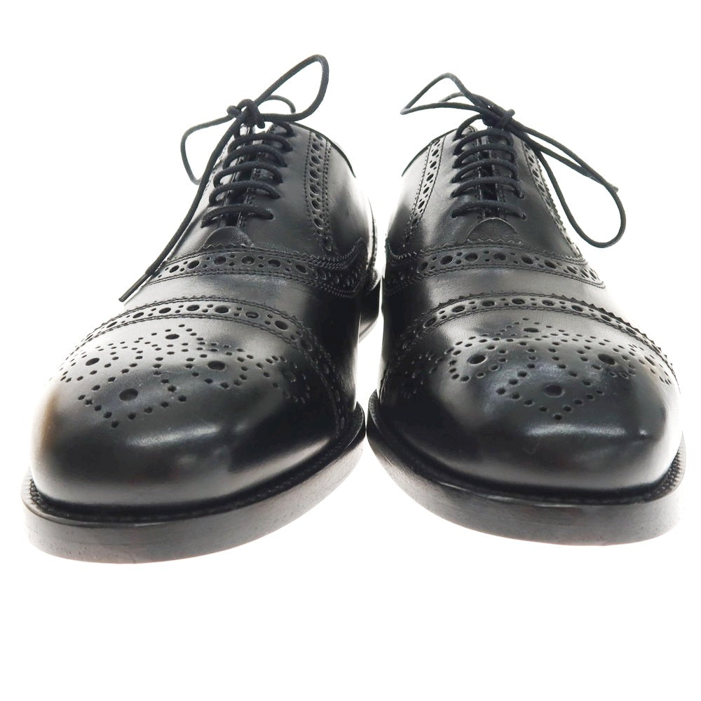 【中古】【未使用】コールハーン COLE HAAN セミブローグ ドレスシューズ ブラック【 7 1/2 】【 状態ランクS 】【 メンズ 】