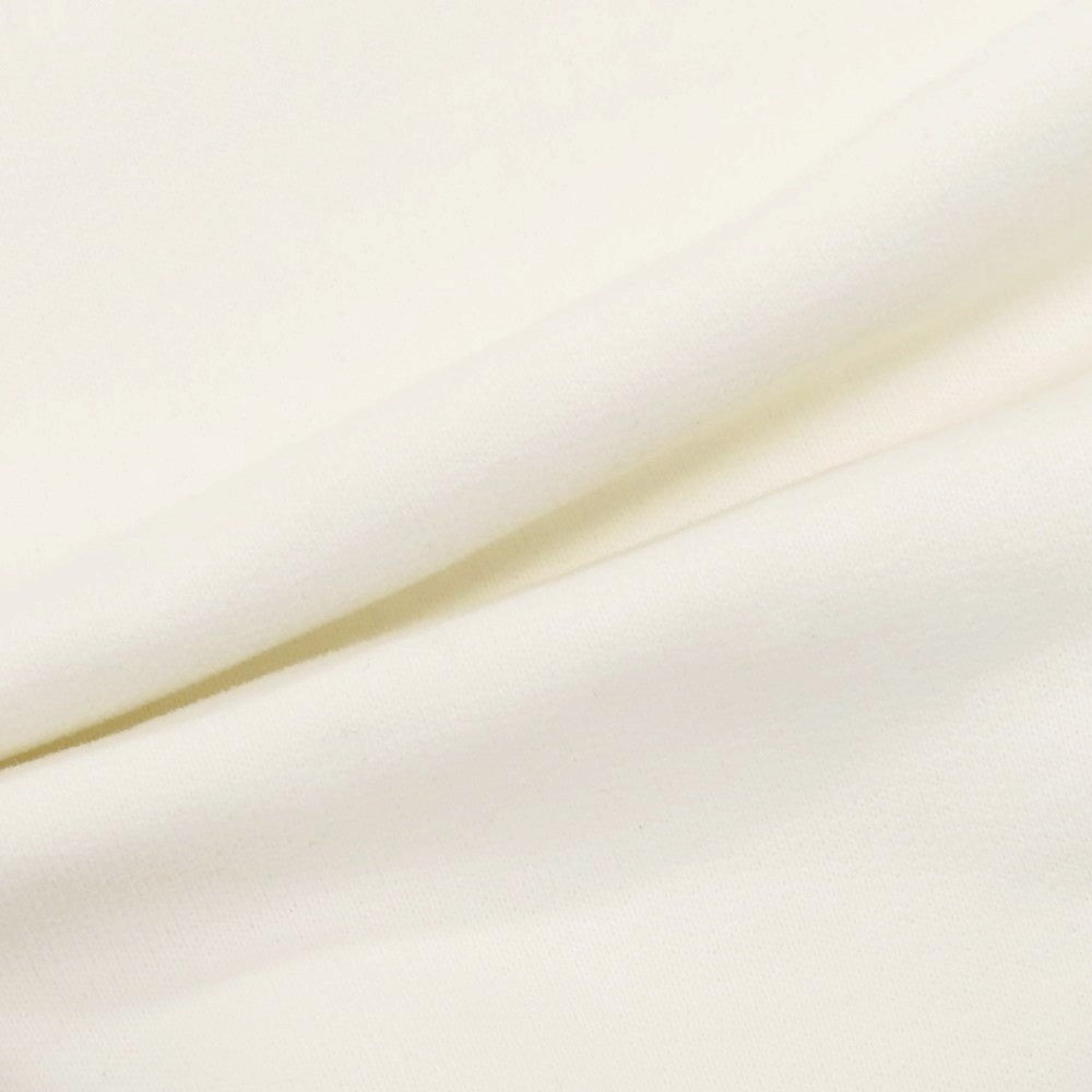 【中古】チルコロ1901 CIRCOLO 1901 コットン フロッキープリント クルーネック スウェット ホワイト【 S 】【 状態ランクC 】【 メンズ 】