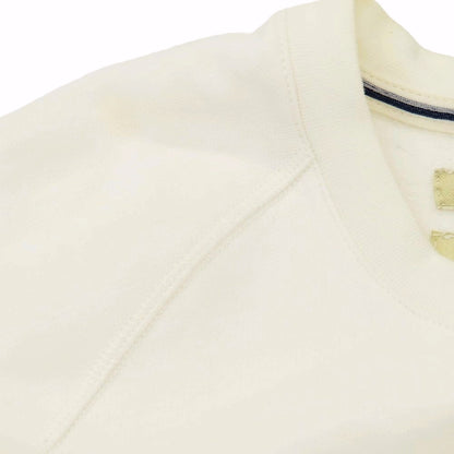 【中古】チルコロ1901 CIRCOLO 1901 コットン フロッキープリント クルーネック スウェット ホワイト【 S 】【 状態ランクC 】【 メンズ 】