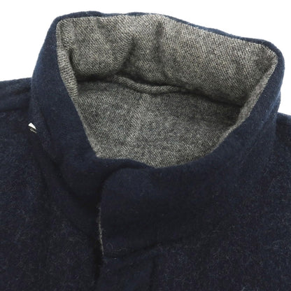 【中古】サルトリオ Sartorio ストレッチ ウール ミリタリージャケット ネイビー【 表記なし（M位） 】【 状態ランクB 】【 メンズ 】