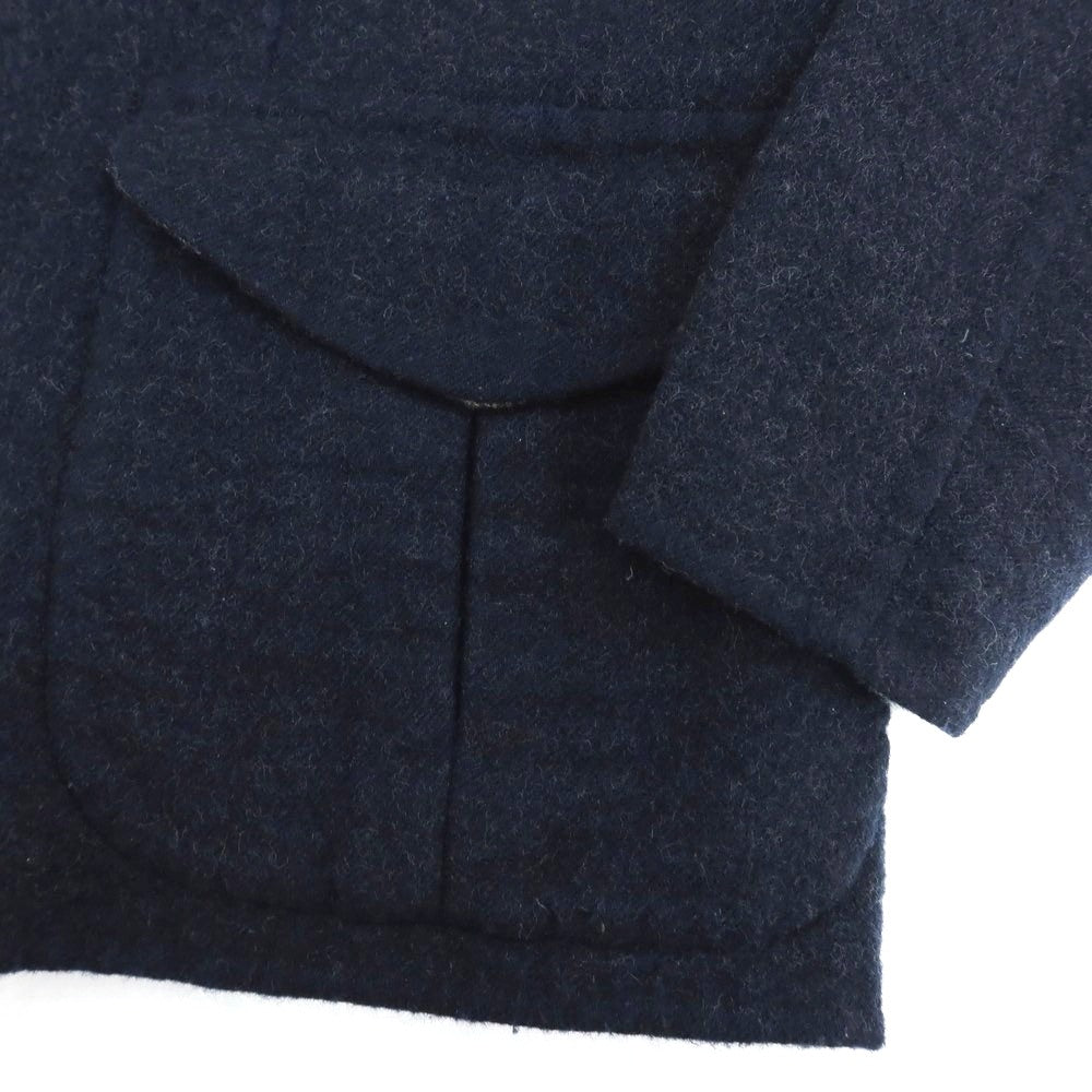 【中古】サルトリオ Sartorio ストレッチ ウール ミリタリージャケット ネイビー【 表記なし（M位） 】【 状態ランクB 】【 メンズ 】