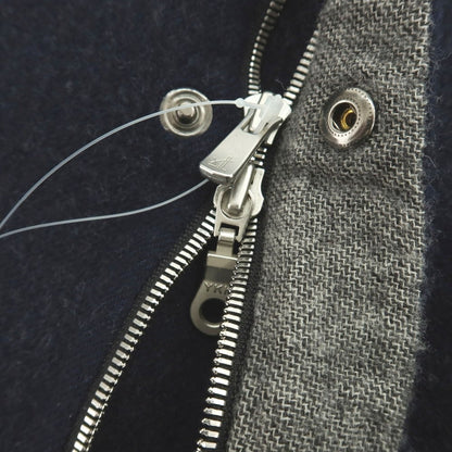 【中古】サルトリオ Sartorio ストレッチ ウール ミリタリージャケット ネイビー【 表記なし（M位） 】【 状態ランクB 】【 メンズ 】