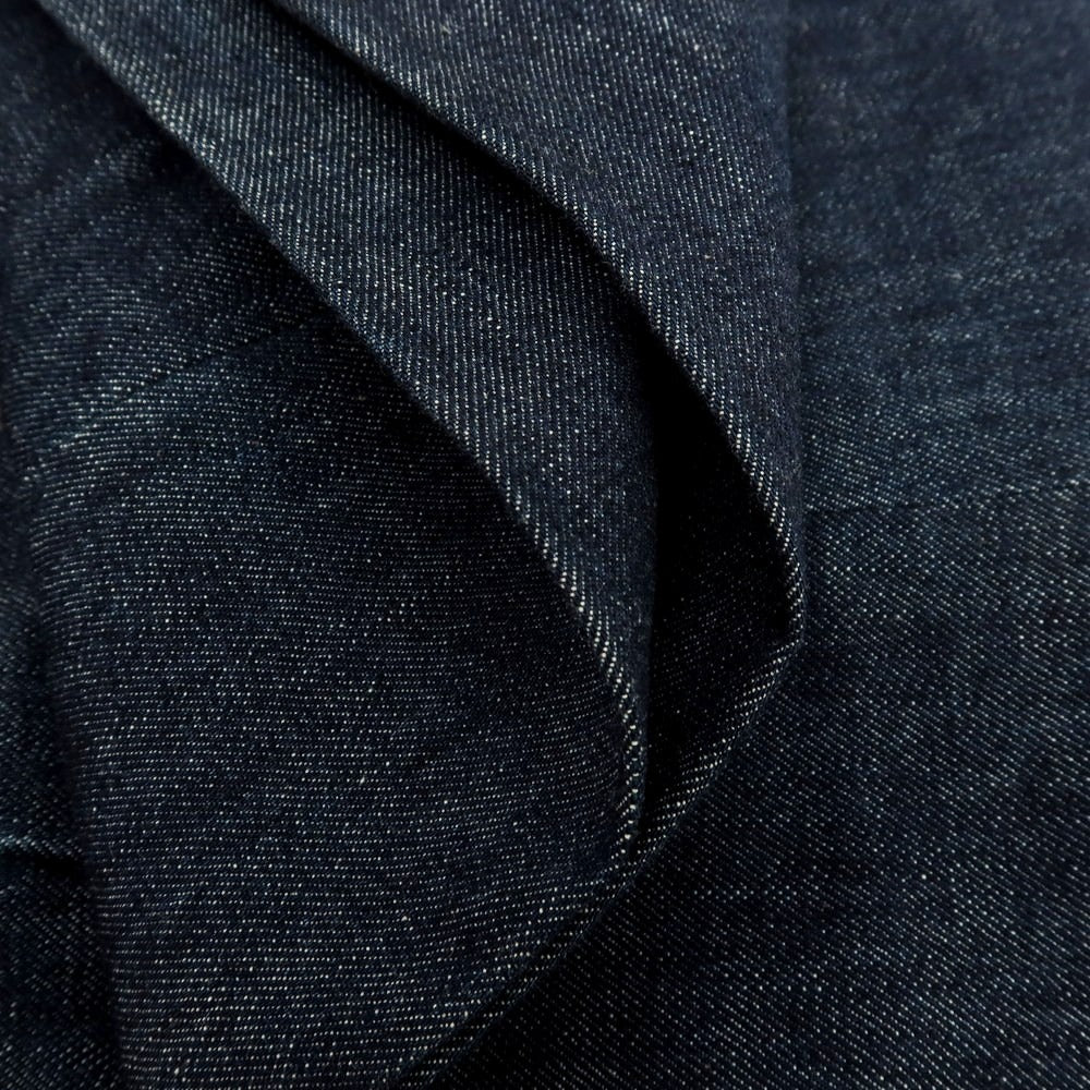 【中古】イガラシトラウザーズ 五十嵐 IGARASHI TROUSERS デニム ツープリーツ カジュアルスラックスパンツ ネイビー【 表記なし（XS位） 】【 状態ランクB 】【 メンズ 】