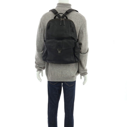 【中古】トゥミ TUMI 68580D レザー バックパック・リュック ブラック【 状態ランクC 】【 メンズ 】