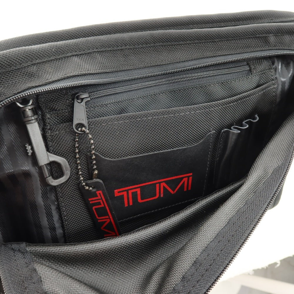 【中古】トゥミ TUMI ナイロン クラッチバッグ ブラック【 状態ランクC 】【 メンズ 】