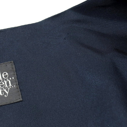 【中古】イレブンティ eleventy コットン ドレス系ジレ ベスト ネイビー【サイズ44】【 状態ランクB 】【 メンズ 】