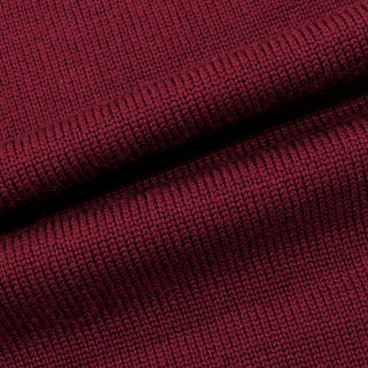 【中古】ケンゾー KENZO ウール クルーネック プルオーバーニット ボルドー【 S 】【 状態ランクB 】【 メンズ 】