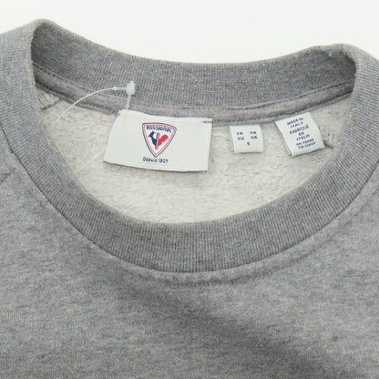 【中古】ロシニョール Rossignol コットン クルーネック スウェット グレー【 S 】【 状態ランクC 】【 メンズ 】