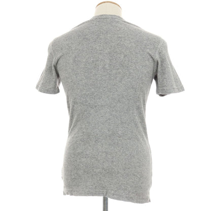 【中古】ギローバー GUY ROVER コットン パイル ヘンリーネック 半袖Ｔシャツ グレー【サイズXS】【 状態ランクC 】【 メンズ 】