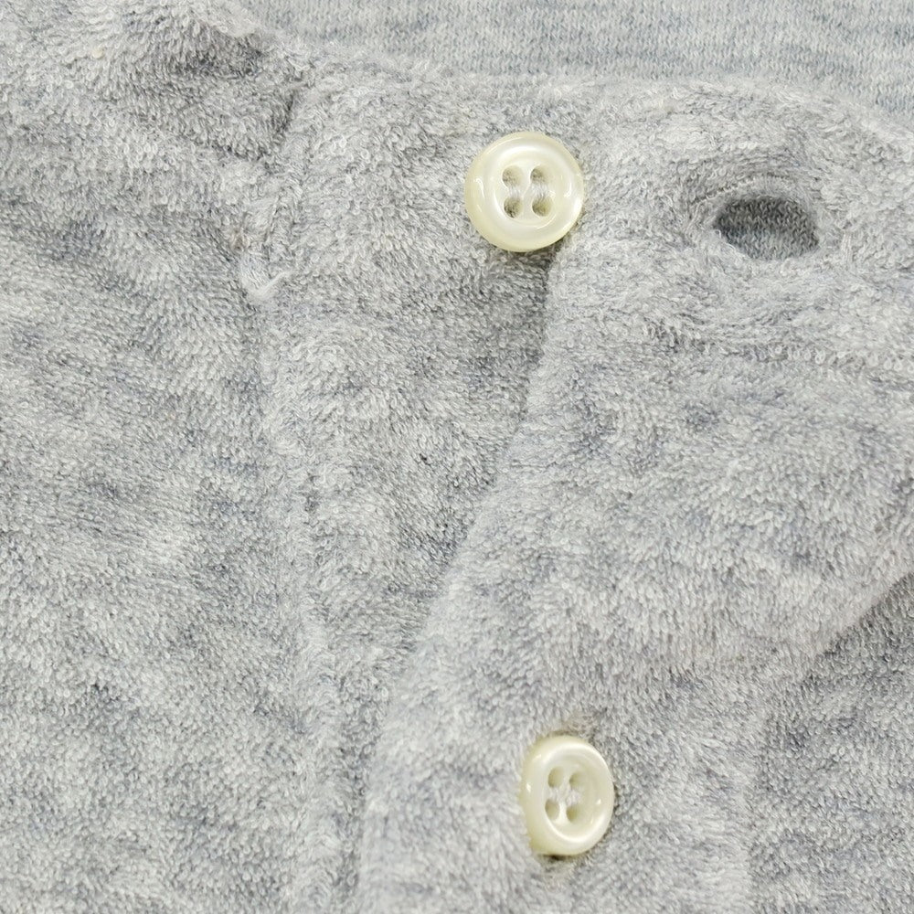 【中古】ギローバー GUY ROVER コットン パイル ヘンリーネック 半袖Ｔシャツ グレー【サイズXS】【 状態ランクC 】【 メンズ 】