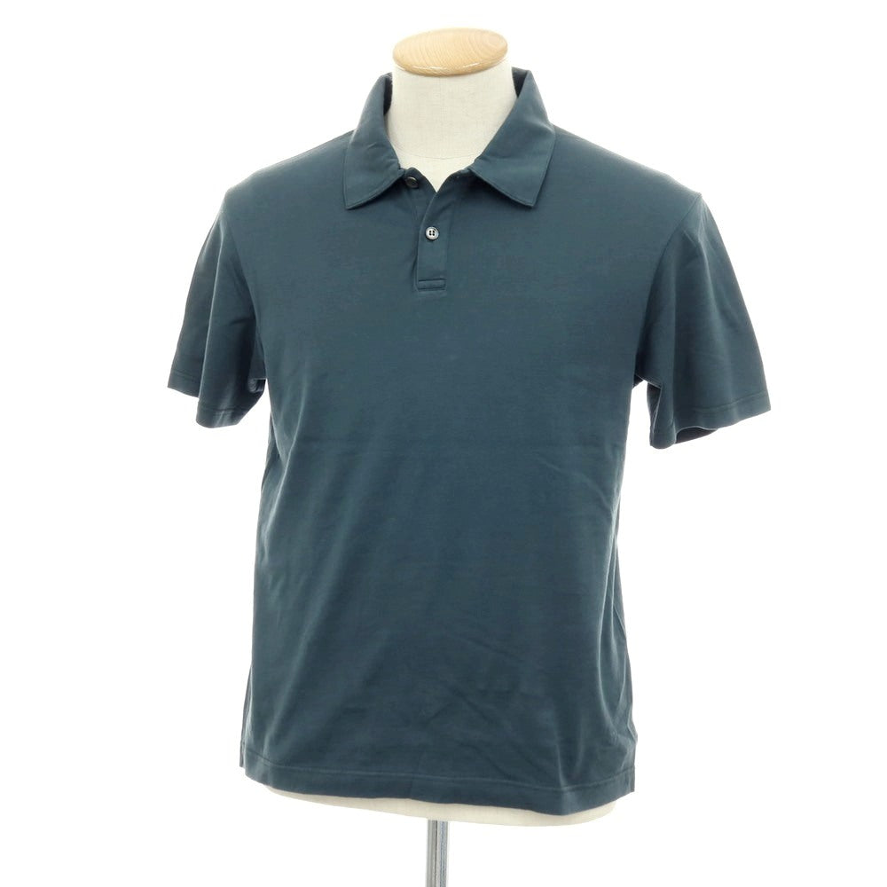 【中古】サンスペル SUNSPEL コットン 半袖ポロシャツ ダークグリーン【サイズS】【 状態ランクC 】【 メンズ 】