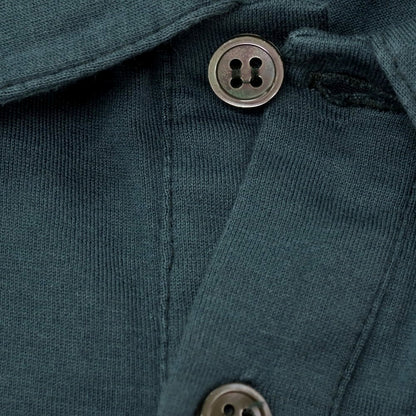 【中古】サンスペル SUNSPEL コットン 半袖ポロシャツ ダークグリーン【サイズS】【 状態ランクC 】【 メンズ 】