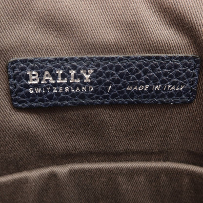 【中古】バリー BALLY レザー ブリーフケース ライトネイビー【 状態ランクA 】【 メンズ 】