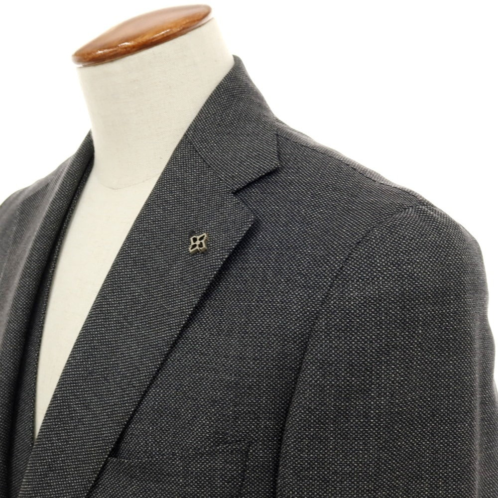 【中古】タリアトーレ TAGLIATORE ウール 2つボタンスーツ グレー【サイズ46/7R】【 状態ランクC 】【 メンズ 】