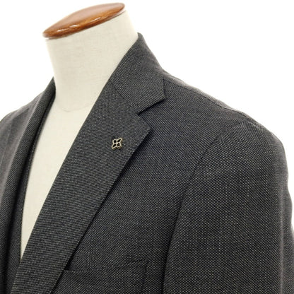 【中古】タリアトーレ TAGLIATORE ウール 2つボタンスーツ グレー【サイズ46/7R】【 状態ランクC 】【 メンズ 】